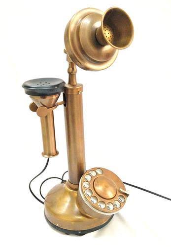 Brass Candlestick Telephone