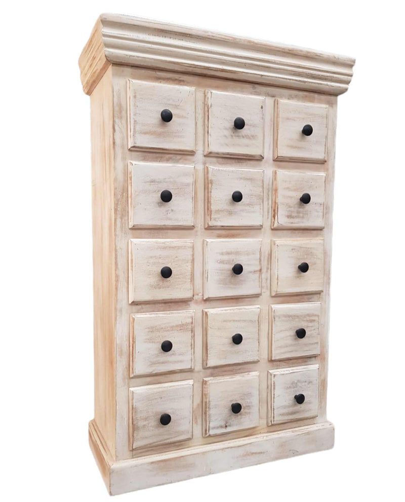 INDIAN 15 DRAWER CHEST