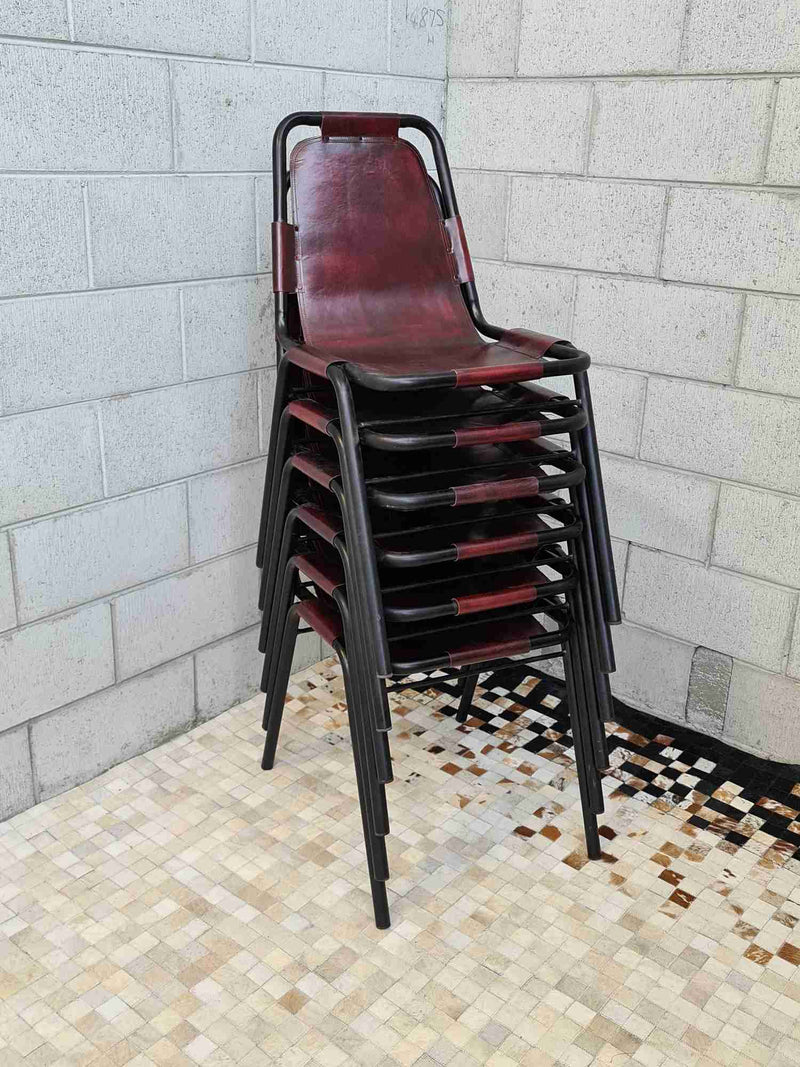 6 × Les Arc  Dining Chairs