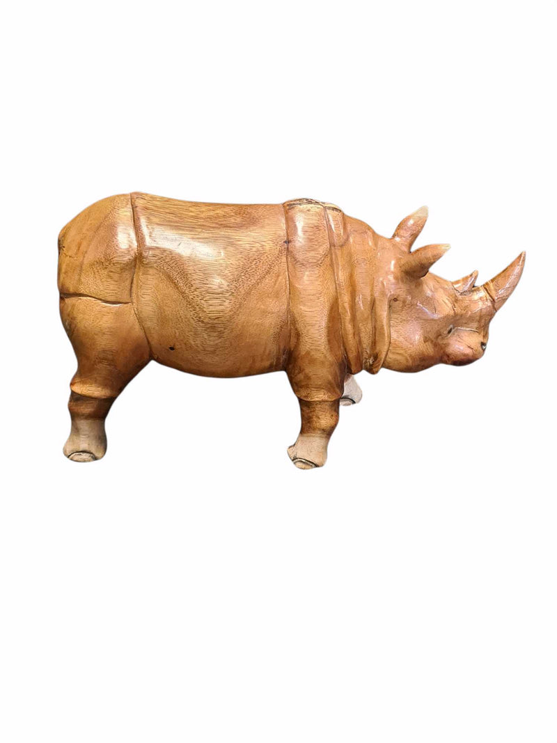Solid wood Rhinoceros